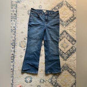 Madewell-Cali demi-boot jeans in glenside wash